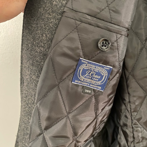 Mens J Crew Top Coat NWT wool - Picture 4 of 5